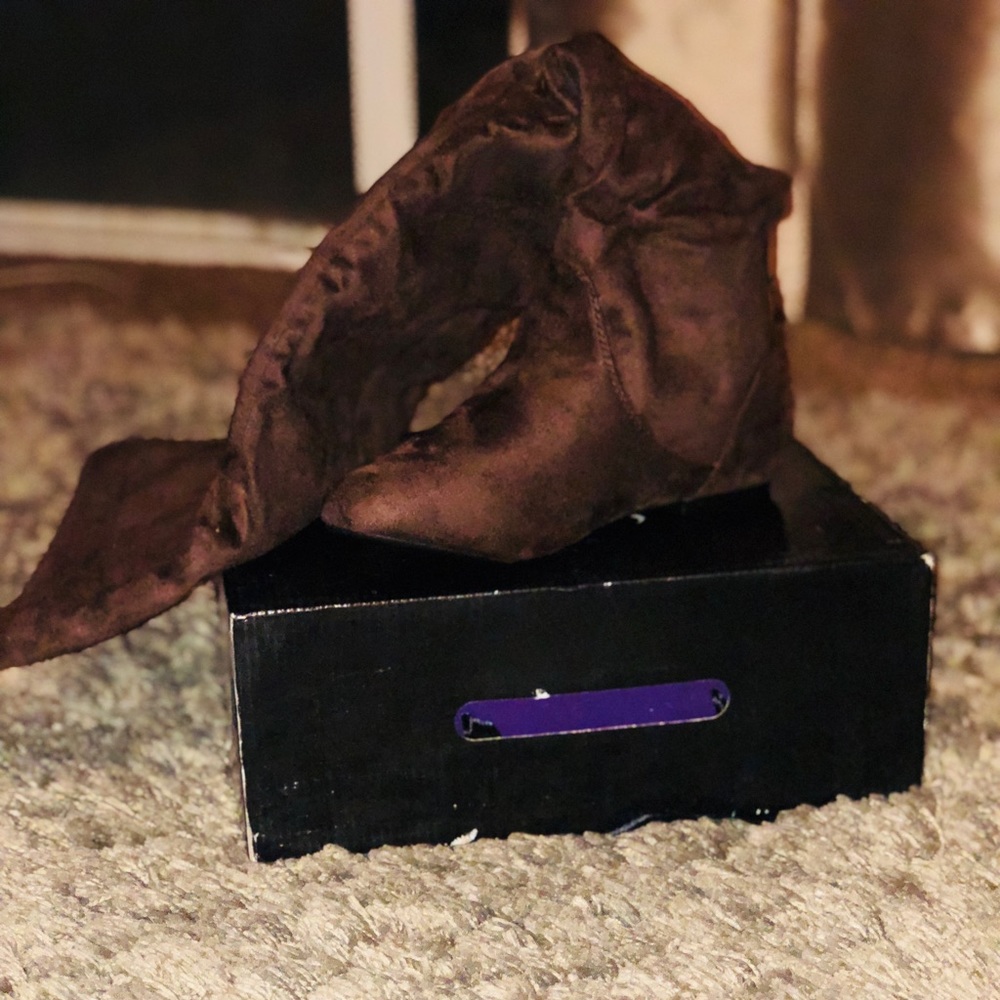 suede brown boots